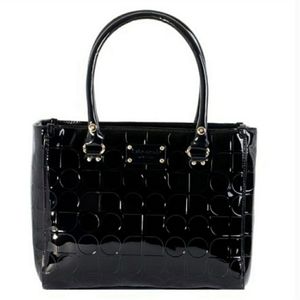 Kate Spade Prestwick Noel Patent Leather 'Quinn' Tote